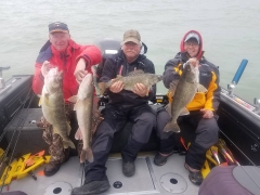 Blue Dolphin Lake Erie Charters - April 2017