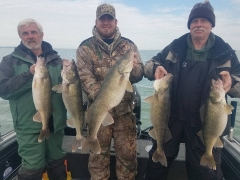 Blue Dolphin Lake Erie Charters - April 2017