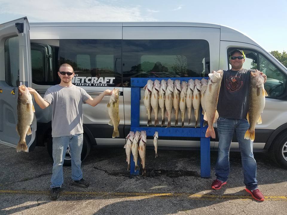 Blue Dolphin Walleye Charters - May 2017
