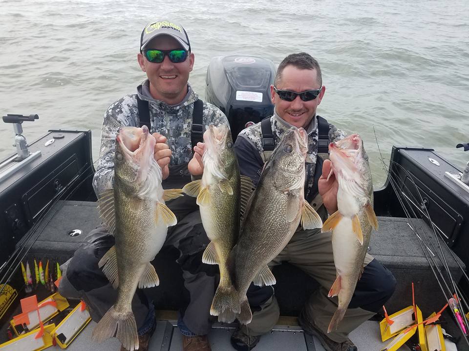 Lake Erie Walleye Fishing Charters - Blue Dolphin