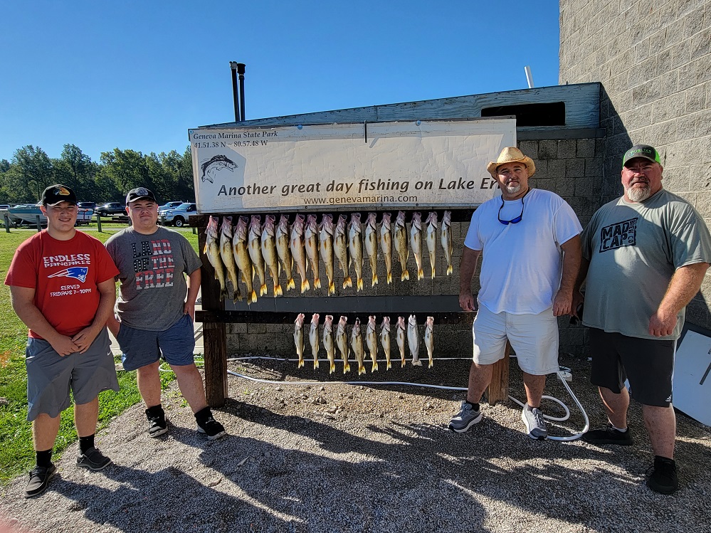 Read more about the article Lake Erie Walleye Fishing Report 9.21.21