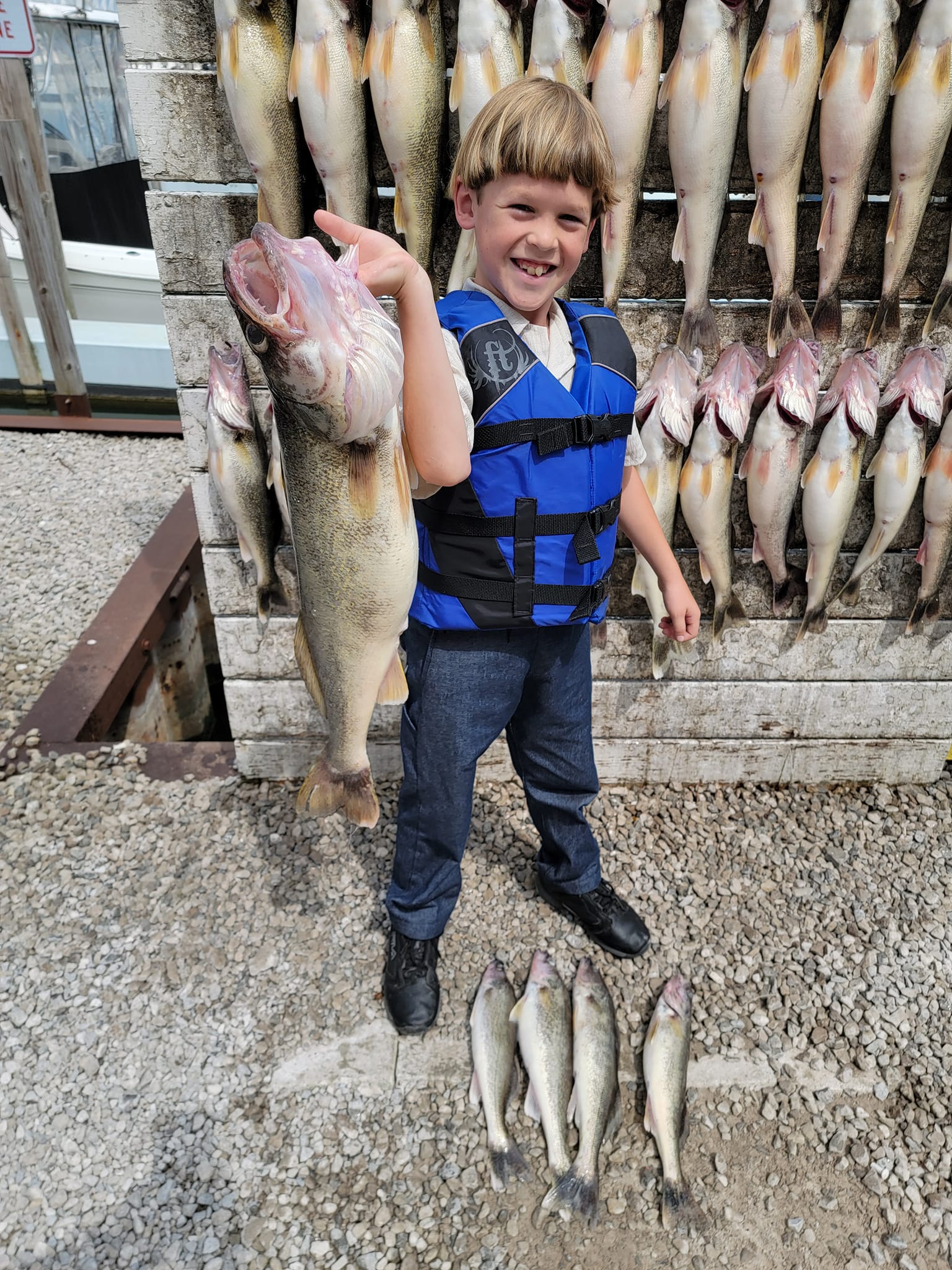 Lake Erie Walleye Fishing Report 5.23.22 - Blue Dolphin Walleye Charters Lake  Erie Walleye Fishing Report, May 23rd