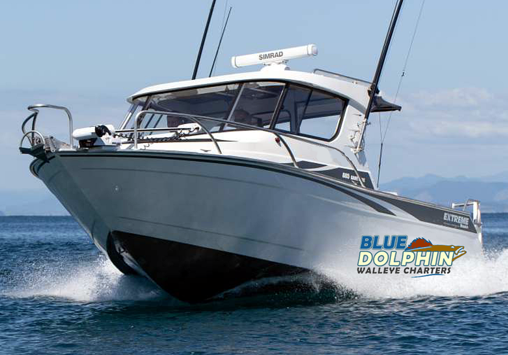 Extreme Boats 886 Game King - Blue Dolphin Walleye Charters