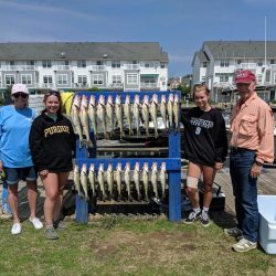 Lake Erie Walleye Charter - August 2019